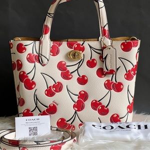 CA111 - Willow Tote 24 With Cherry Print